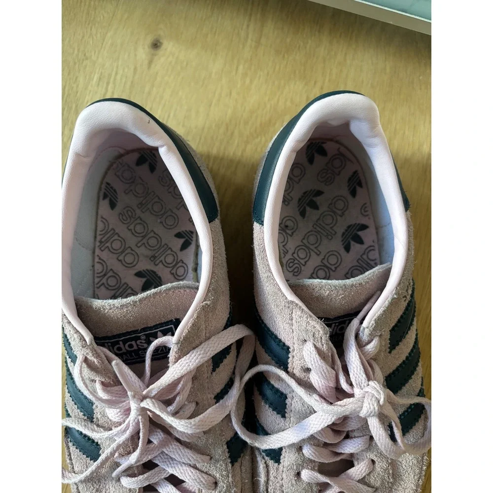 Adidas Handball Spezial Suede Sneakers 7 Low Top Retro Clear Pink Arctic Night